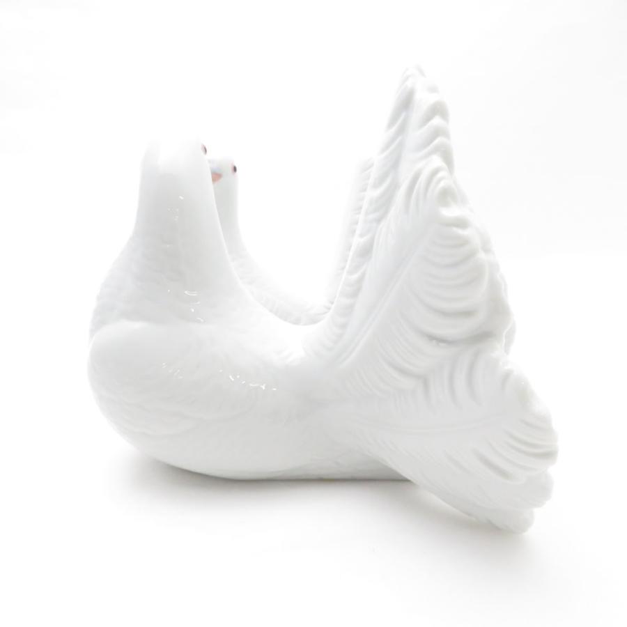 美品 LLADRO リヤドロ 1169 「つがいの鳩」 フィギュリン 置物