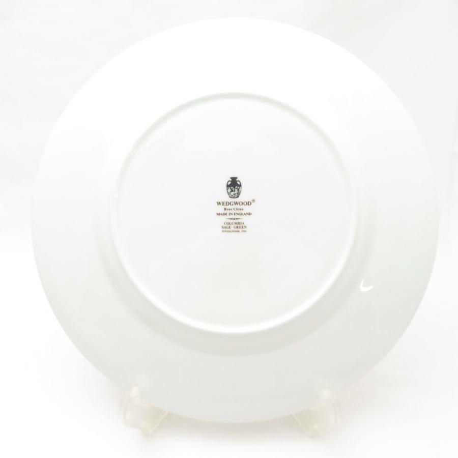 美品 ウェッジウッド コロンビア セージグリーン カレー皿 深皿 2枚