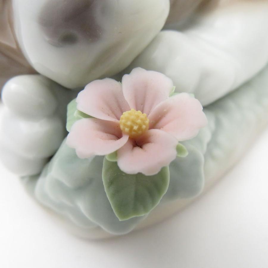 LLADRO リアドロ 「くんくん、いい匂い」