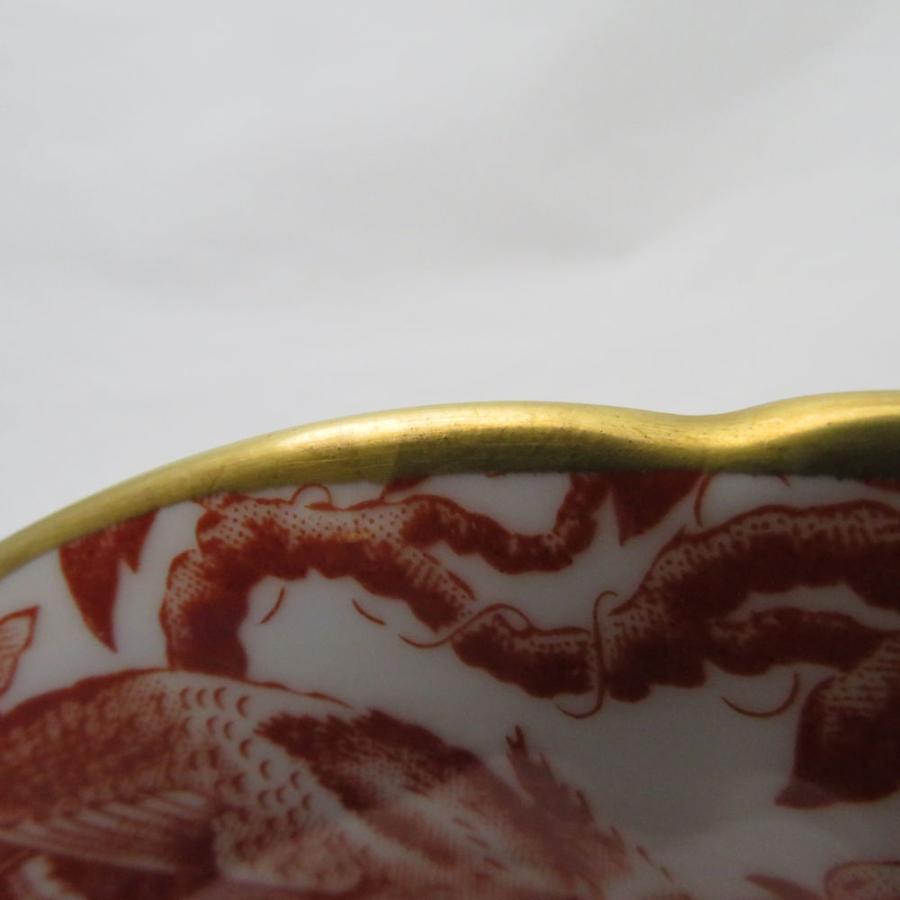 美品  Crown Derby ロイヤルクラウンダービー Red Aves エイビスレッド ティーカップ＆ソーサー レア 希少 SY10643P Royal Crown Derby 美品 ロイヤルクラウンダービー Red Aves
