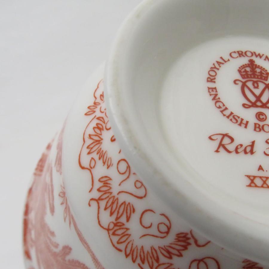 美品  Crown Derby ロイヤルクラウンダービー Red Aves エイビスレッド ティーカップ＆ソーサー レア 希少 SY10646P Royal Crown Derby 美品 ロイヤルクラウンダービー Red Aves エイビ