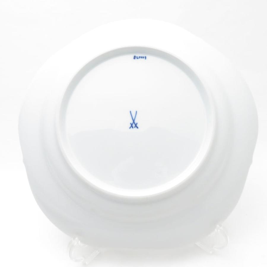 マイセン 美品 MEISSEN 双剣マーク 大皿 2枚 25cmプレート ペア マイセン 美品 MEISSEN 双剣マーク 大皿 2枚 25cmプレート ペア