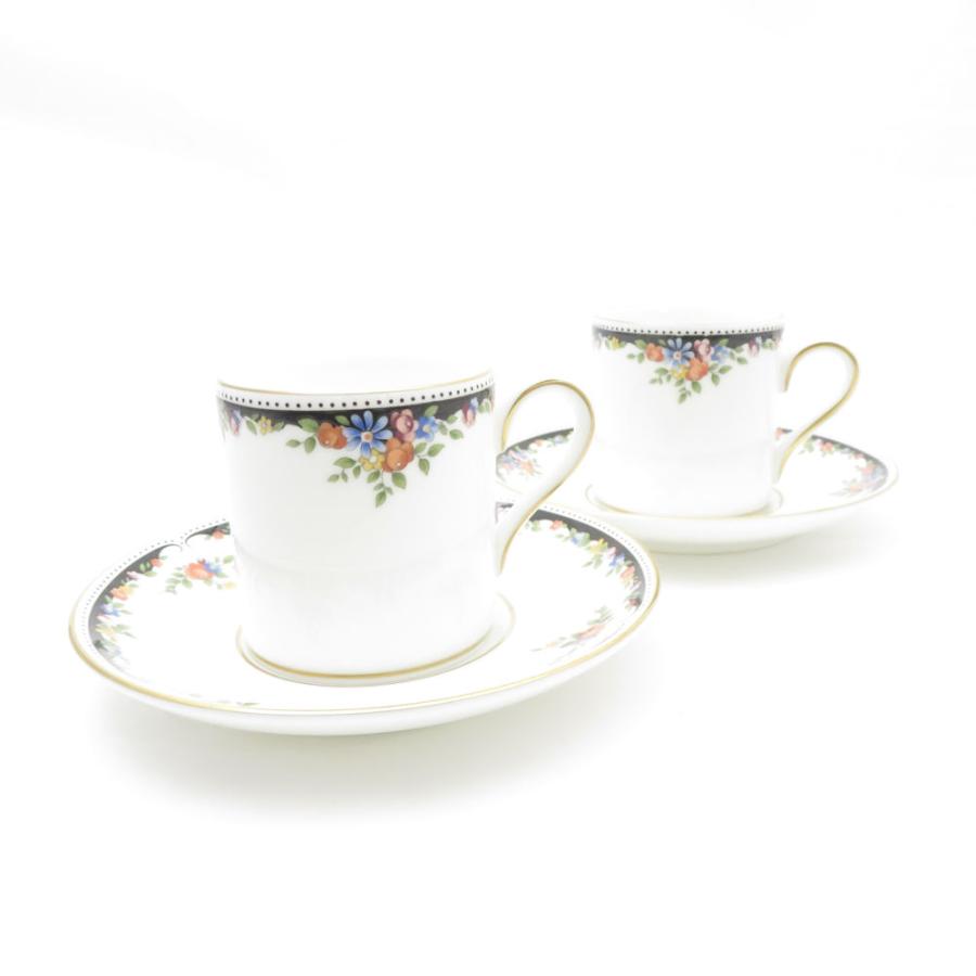 WEDGWOOD ウェッジウッド オズボーン デミタスカップ＆ソーサー 2客 