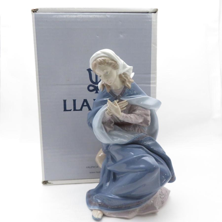 美品 LLADRO リヤドロ 1387 「VIRGIN MARY」 フィギュリン 置物 陶器 