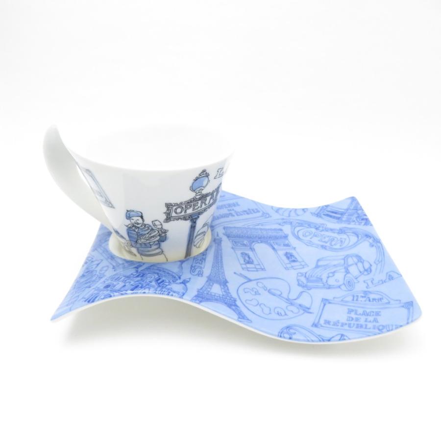 美品 Villeroy&Boch ビレロイ＆ボッホ ニューウェーブ ティーカップ＆ソーサー SY11424J2 美品 Villeroy&Boch ビレロイ＆ボッホ ニューウェーブ ティー