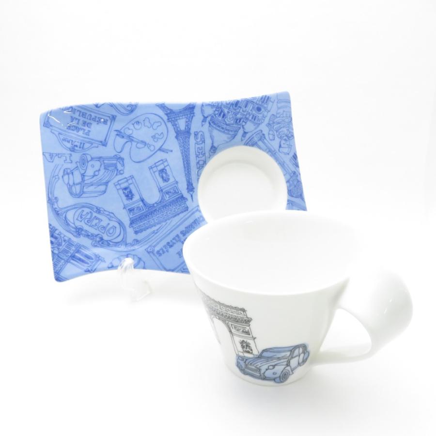 美品 Villeroy&amp;Boch ビレロイ＆ボッホ ニューウェーブ ティーカップ＆ソーサー SY11424J2 美品 Villeroy&Boch ビレロイ＆ボッホ ニューウェーブ ティー