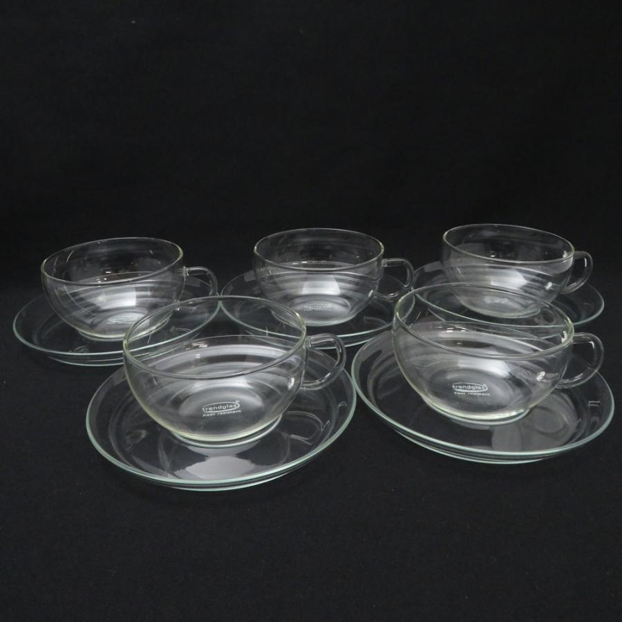 美品 trendglas トレンドグラス ティーセット 10点 セット ティーポット シュガー クリーマー カップ ソーサー ウォーマー SY12154P1 美品 trendglas トレンドグラス ティーセット 10点 セット