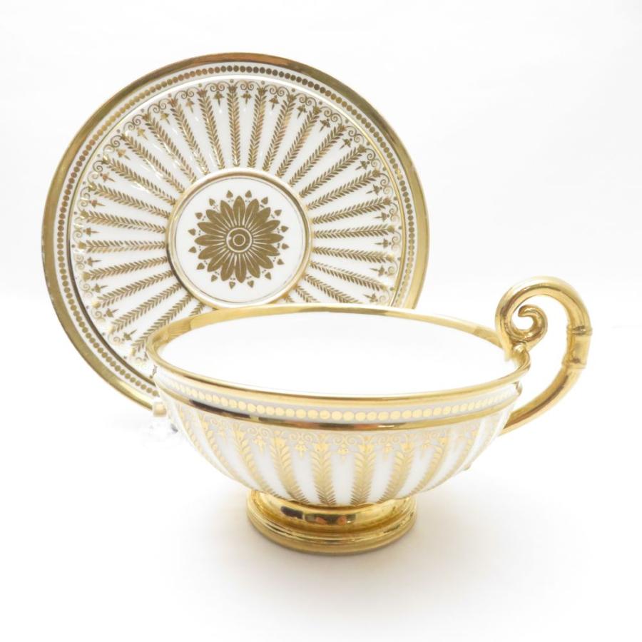 セーブル(Sevres) ペイル 24K金彩装飾 平たい大皿 セーブル(Sevres