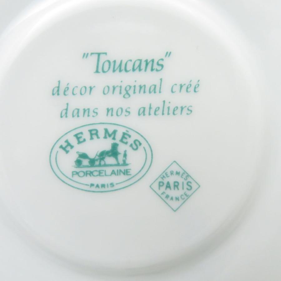 HERMES（エルメス） 美品 Toucans トゥカン ティーカップ＆ソーサー
