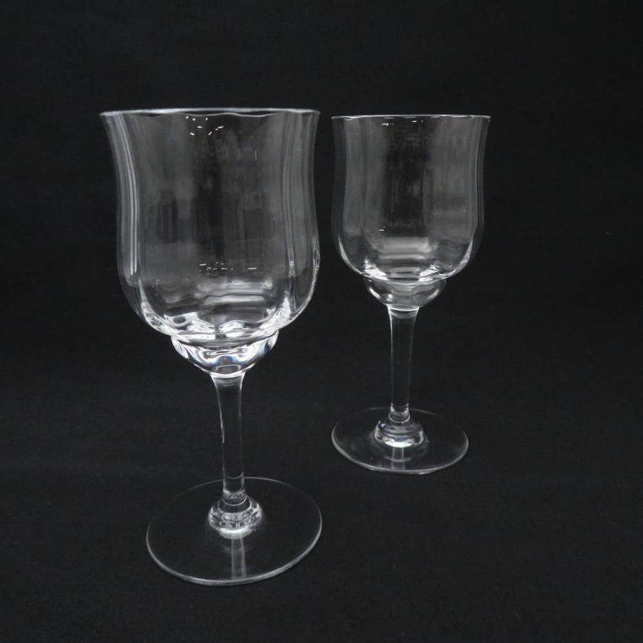 バカラ（Baccarat） 美品 カプリ ワイングラス 1客 H16 ペア SY12557A2