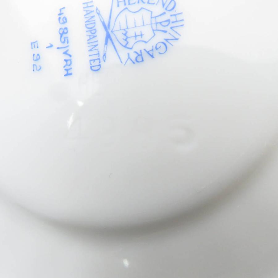 Herend - 美品 Herend ヘレンド ウィーンの薔薇 4985 VRH アンピールカップ＆ソーサー 1客 バラ チョコレート レア 希少 SY12583H1 ヘレンド 美品 Herend ウィーンの薔薇 4985 VRH アンピール