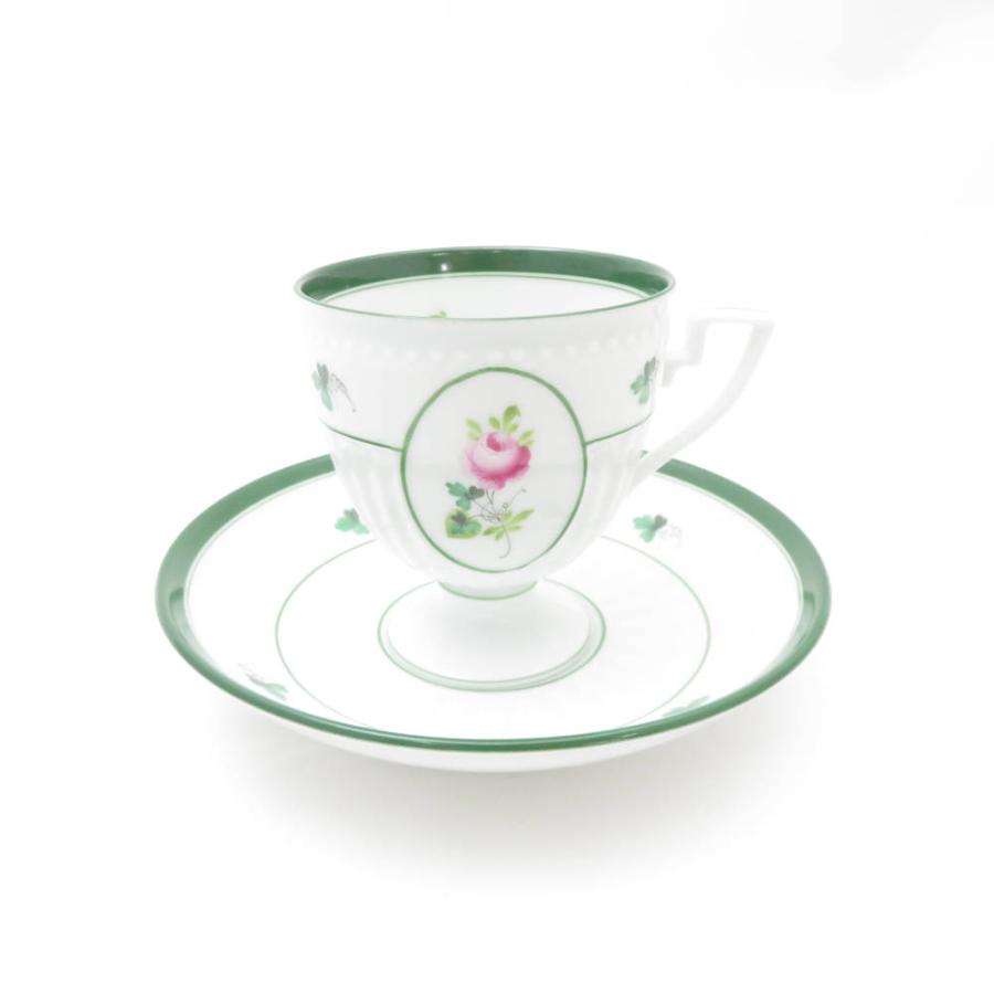ヘレンド（HEREND） 美品 ウィーンの薔薇 4985 VRH アンピールカップ 