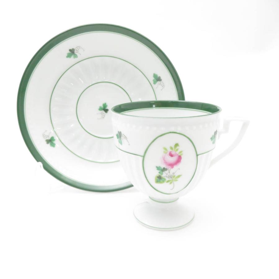 ヘレンド（HEREND） 美品 ウィーンの薔薇 4985 VRH アンピールカップ