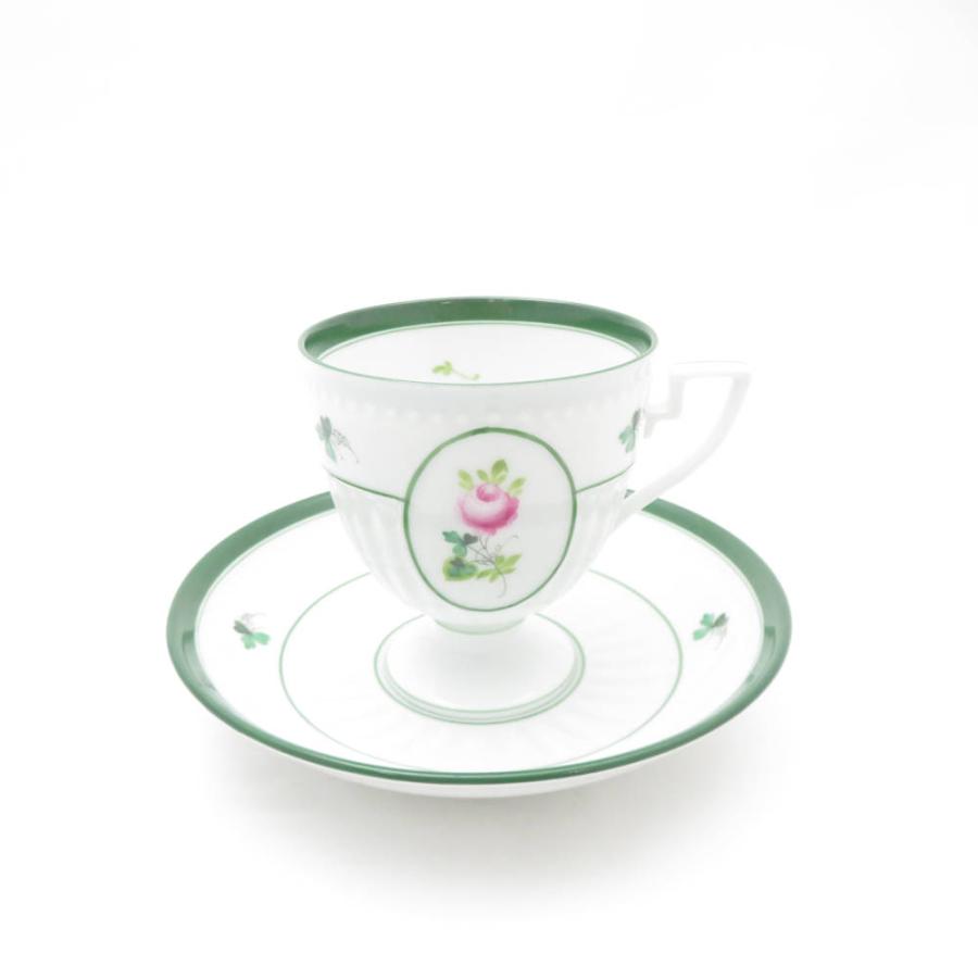 ヘレンド（HEREND） 美品 ウィーンの薔薇 4985 VRH アンピールカップ 