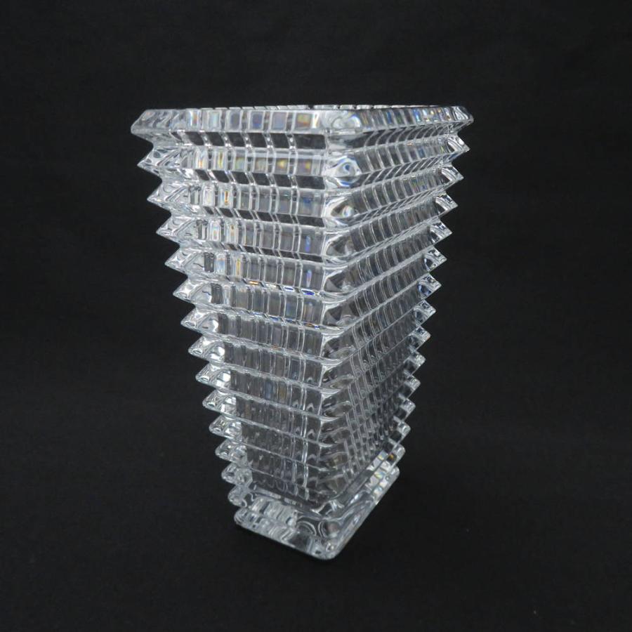 バカラ（Baccarat） 美品 アイ ベース スクウェア S 花瓶 1点