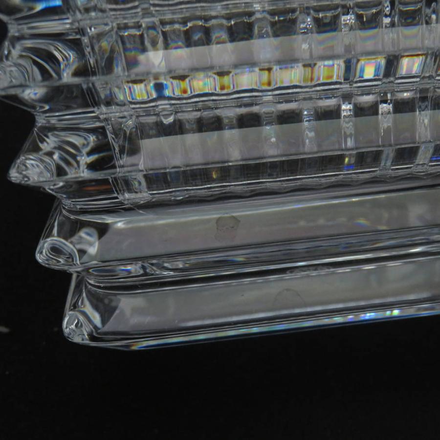バカラ（Baccarat） 美品 アイ ベース スクウェア S 花瓶 1点
