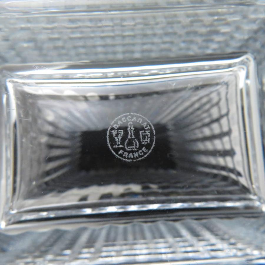 バカラ（Baccarat） 美品 アイ ベース スクウェア S 花瓶 1点