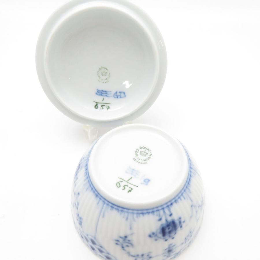 ROYAL COPENHAGEN（ロイヤルコペンハーゲン） 美品 ブルーフルーテッド