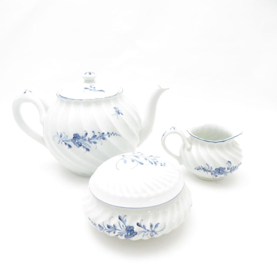 アビランド リモージュ ティーポット シュガーポット クリーマー 3点