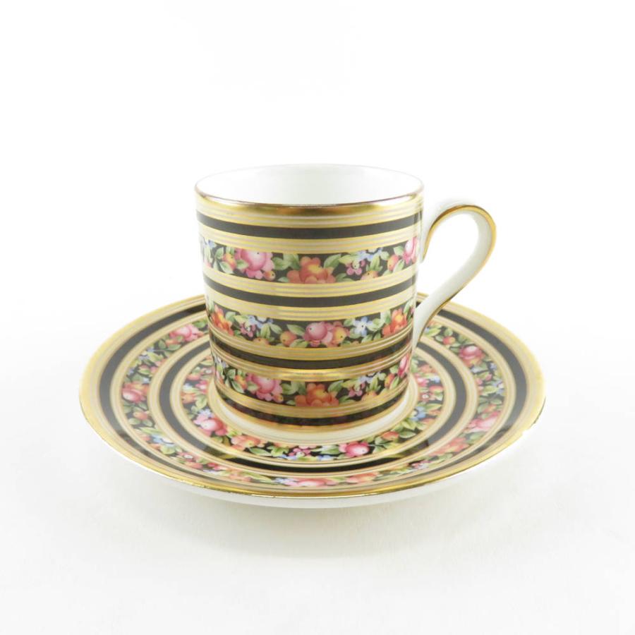 美品 WEDGWOOD ウェッジウッド CLIO クリオ フルリムボーダー デミタス 