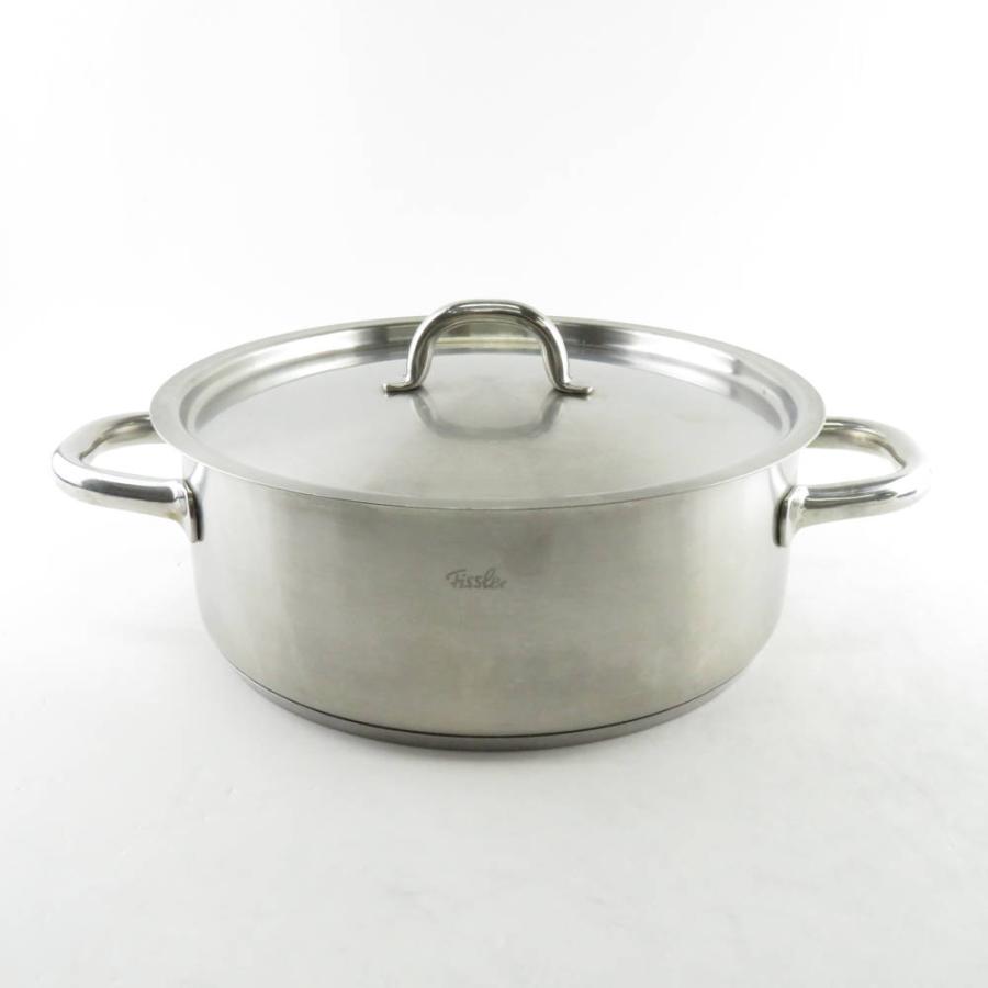 Fissler フィスラー Stainless 1810 24cm 両手鍋 調理 料理 SY8602L SY8602うるうる 通販