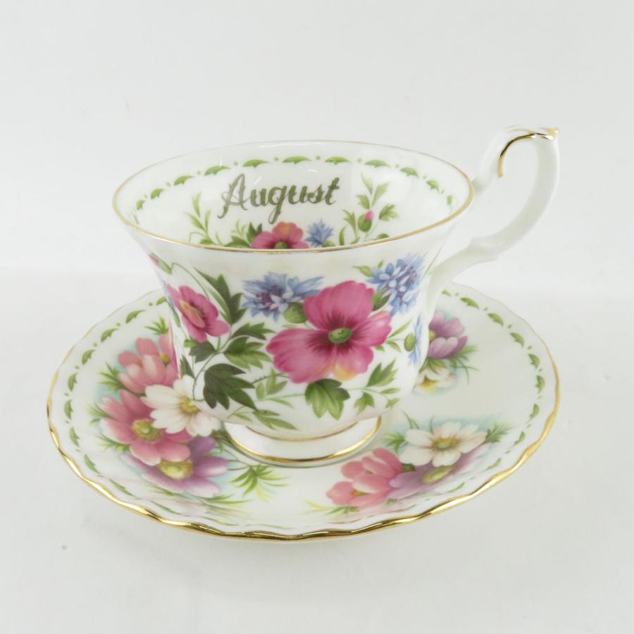 ROYAL ALBERT ロイヤルアルバート フラワーオブザマンス August 8月 