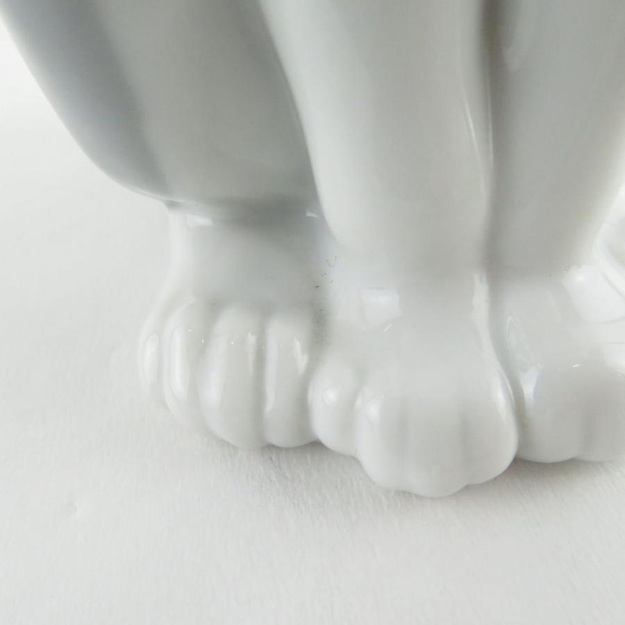 美品 LLADRO リヤドロ 5113「ごはんをちょうだい」 フィギュリン 置物 陶器 オブジェ 猫 キャット SY8810K｜uru-uru｜08