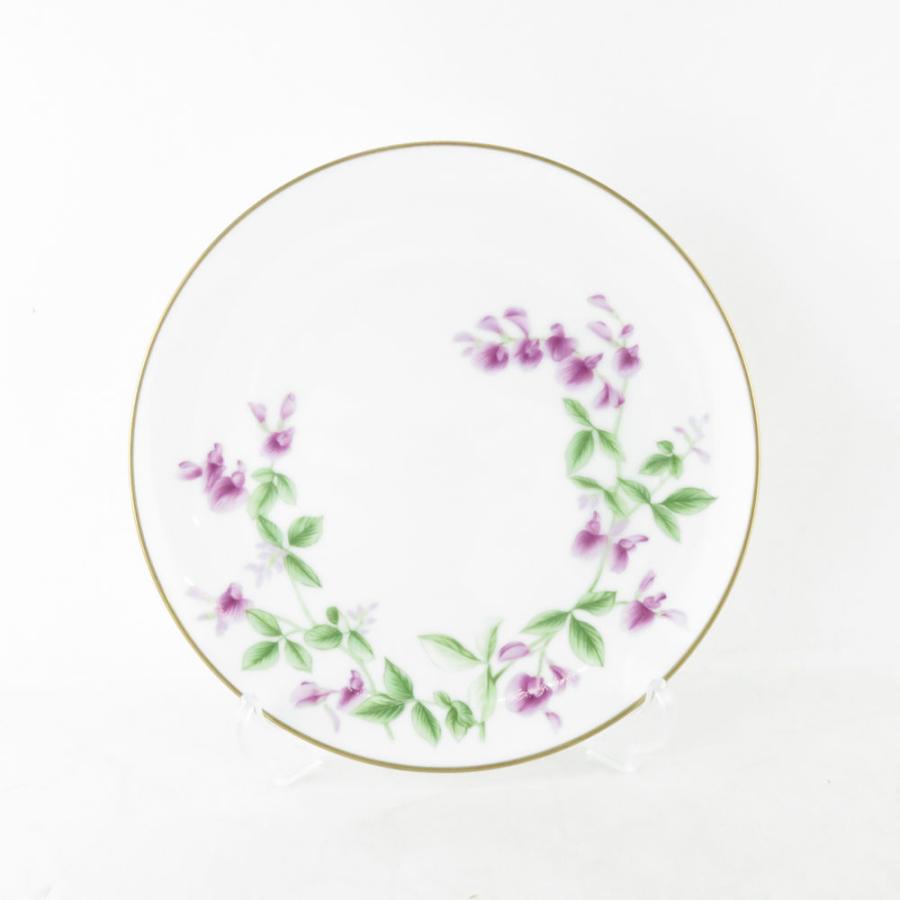 美品　IEIインペリアルエンタープライズのケーキ皿『万葉の花』12枚セット 美品 IEIインペリアルエンタープライズのケーキ皿『万葉の花』12