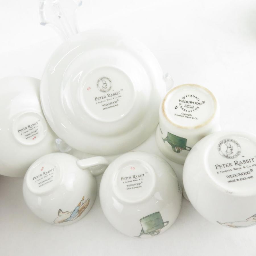 WEDGWOOD 美品 ウェッジウッド ピーターラビット チルドレン セット 6 