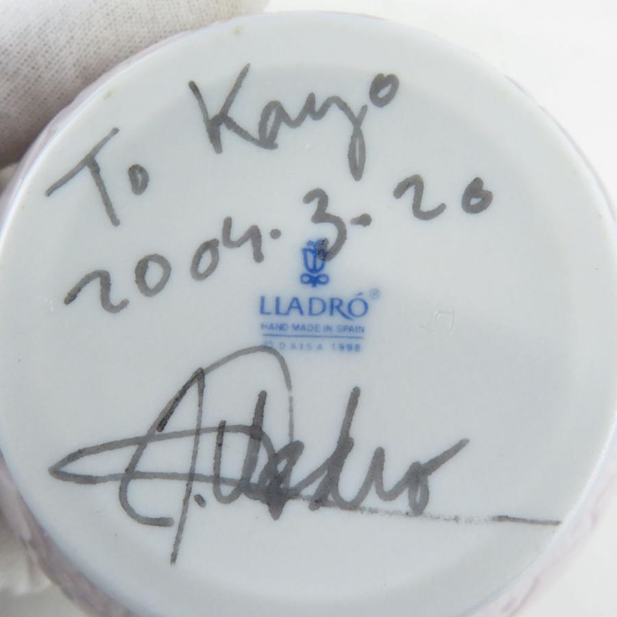 LLADRO 美品 リヤドロ 6544「私の秘密」 TREASURES OF THE HEART 小物  