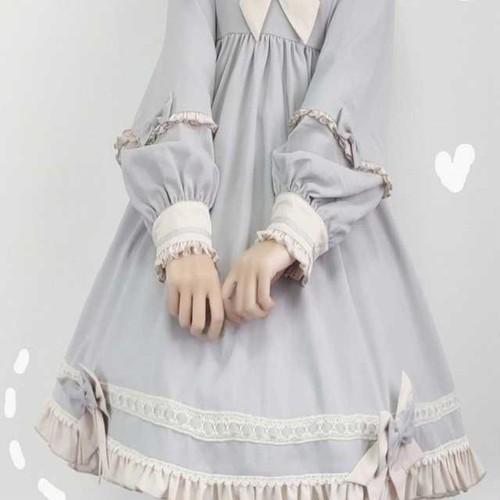 ロリータファッション ロリィタ ゆめかわ 病みかわ セーラーワンピース ロリータドレス 袖コンシャス 長袖 ハイ ミニ丈 フリル リボン 甘ロリ 姫ロリ 夢ワンピ Op Tn 0445 Urubei 通販 Yahoo ショッピング