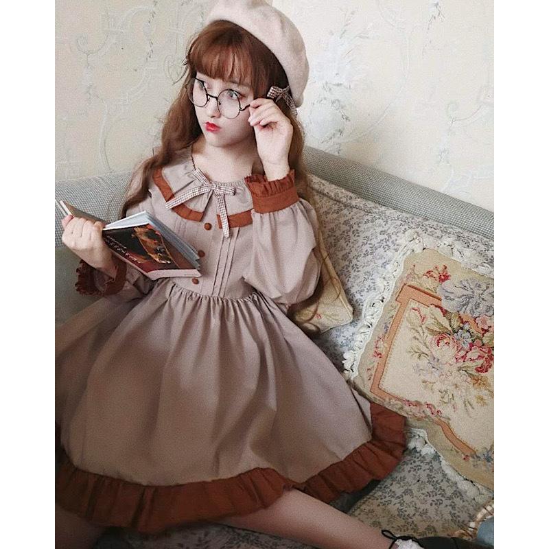 ロリータファッション ゆめかわ ワンピース ゆめかわいい クラシカル