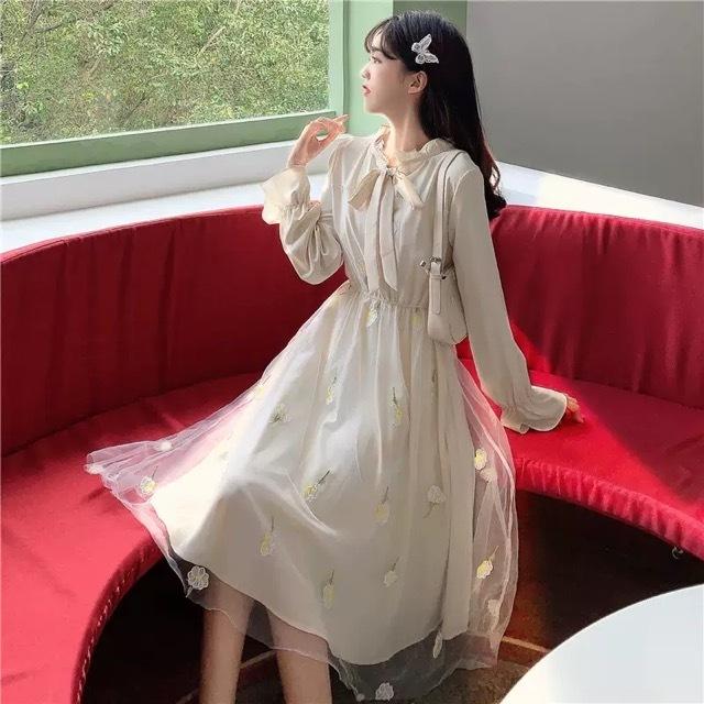 フレア Aライン ワンピース チュールワンピース 花柄 チュール生地 スウィート ガーリーコーデ 甘辛コーデ 夢かわ ロマ Op Ttk 0649 Urubei 通販 Yahoo ショッピング