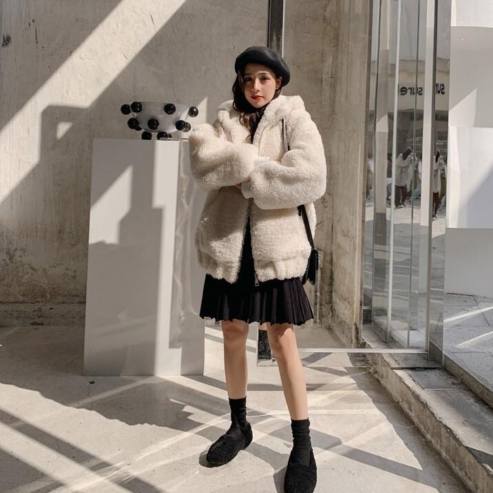 アウター レディース コート ファーコート ラビットファー レディースファッション 上着 冬 秋 冬服 かわ大 かわ小 Ot Ot 0037 Urubei 通販 Yahoo ショッピング