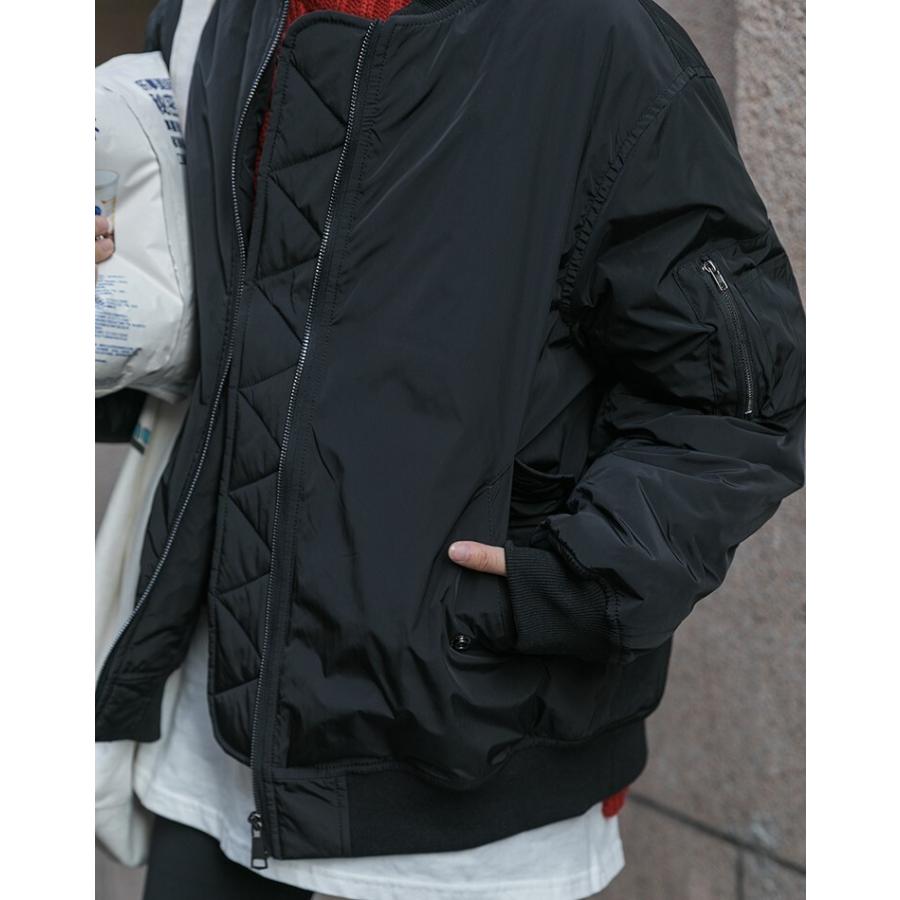 アウター レディース Ma 1 ブルゾン ジャンパー ショート丈 長袖 オーバーサイズ ボンバー ジャケット 黒 赤 ビッグシルエット キレナチュ かわ小 Ot Ot 0240 Urubei 通販 Yahoo ショッピング