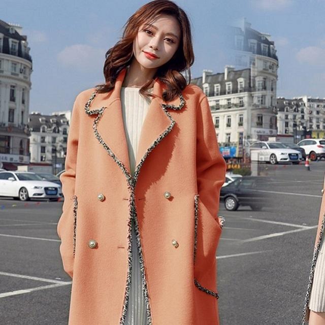 アウター レディース チェスターコート ロングコート 人気 おしゃれ 秋 冬 グリーン イエロー オレンジ トレンド ロング丈 ロングチェスターコート かわ大 Ot Uh 0847 Urubei 通販 Yahoo ショッピング