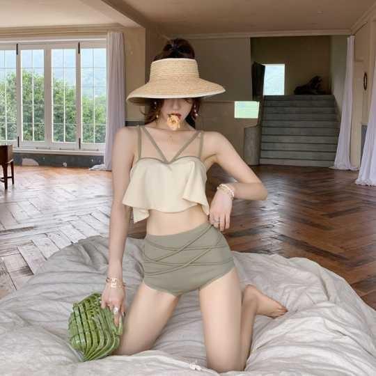 即納 在庫限り 特価 水着 体型カバー 可愛い ビキニ レディース