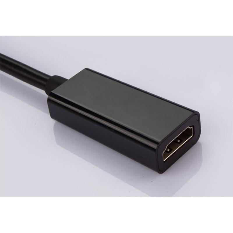 DP-HDMI変換アダプタ ディスプレイポート HDMI 変換ケーブル 26mm 24金メッキ 金コネクタ 3D映像 FULL HD 1080p ハイビジョン DisplayPort オス- HDMI メス｜urushibara-store｜10