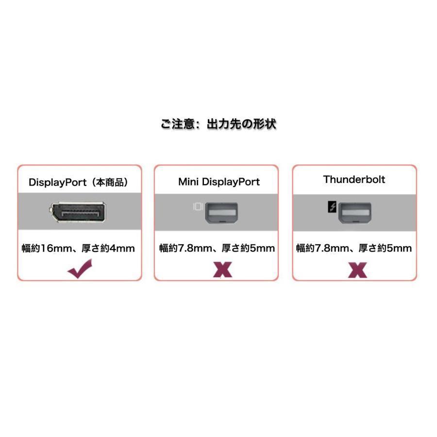 DP-HDMI変換ケーブル ディスプレイポート HDMI 変換アダプタ 24金メッキ 金コネクタ 3D映像 FULL HD 1080p ハイビジョン DisplayPort オス- HDMI オス｜urushibara-store｜08