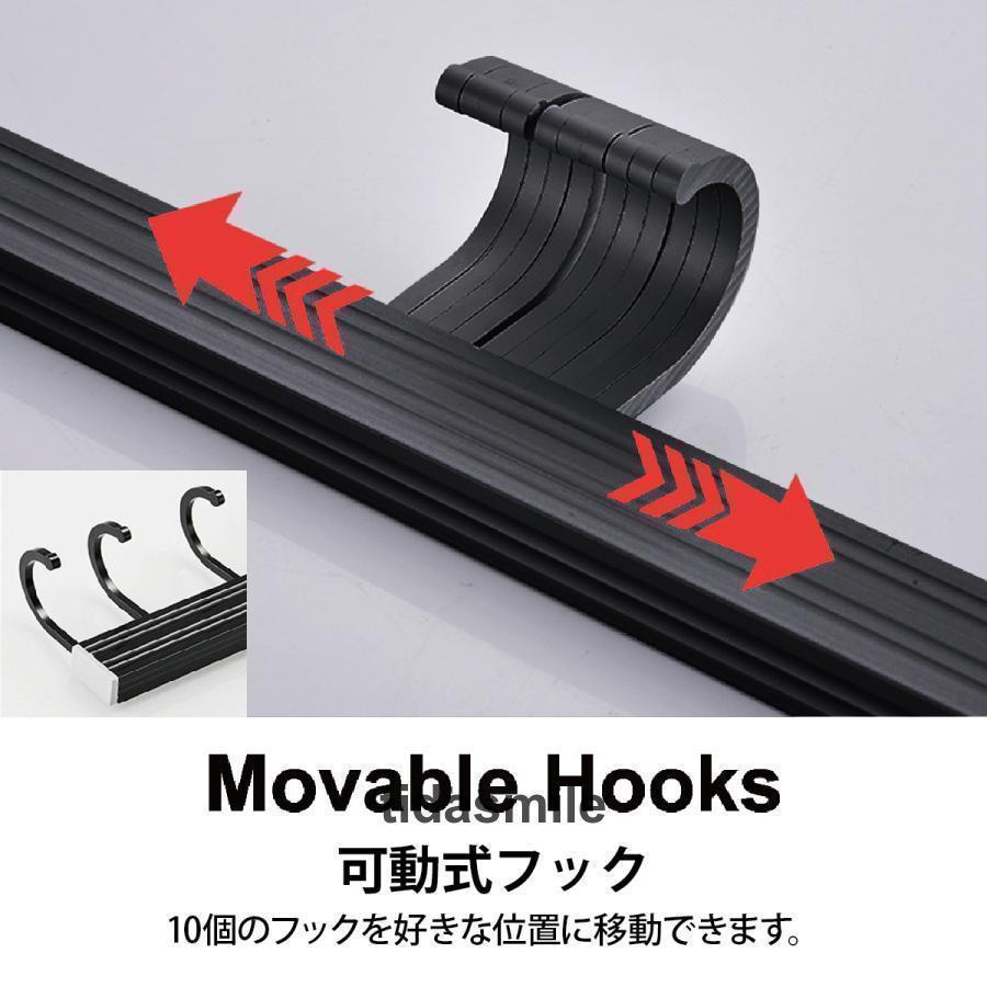 ウォールフック オシャレ キッチン 壁掛け フック 収納 10連フック キッチン用品 wallhook｜urushibara-store｜05