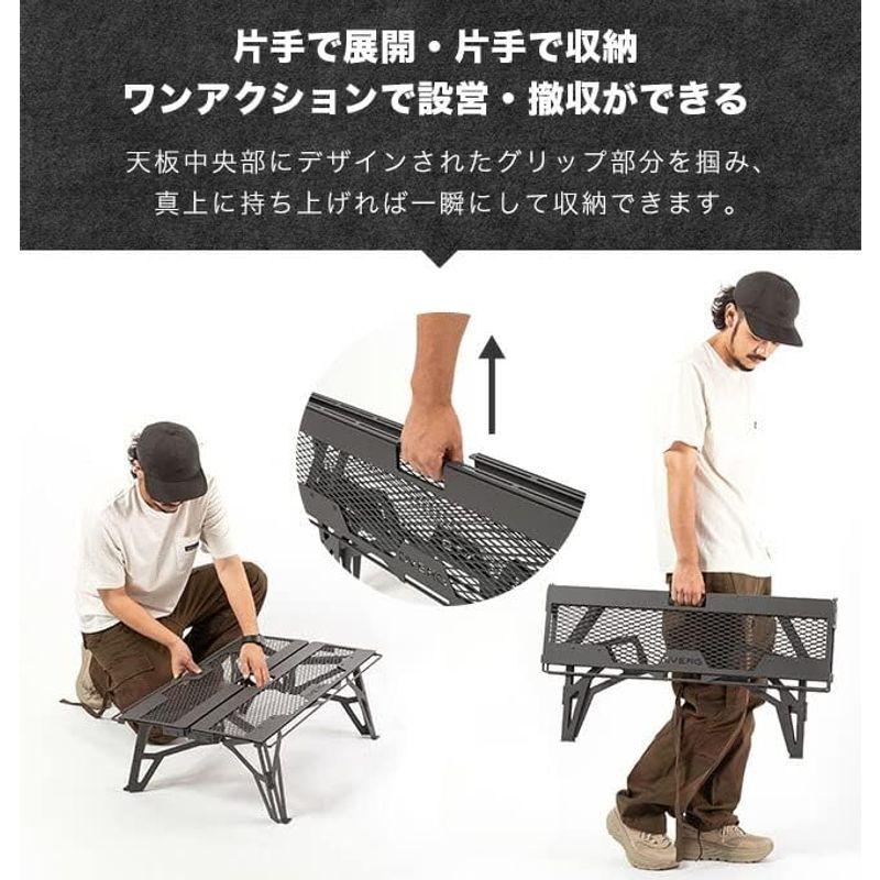 DVERG×NATURE TONES ドベルグ×ネイチャートーンズ ワンハンドカフェテーブルロング リバーストーン TONES ドベルグ×ネイチャートーンズ ワンハンドカフェテーブルロング リバーストーン 　 約