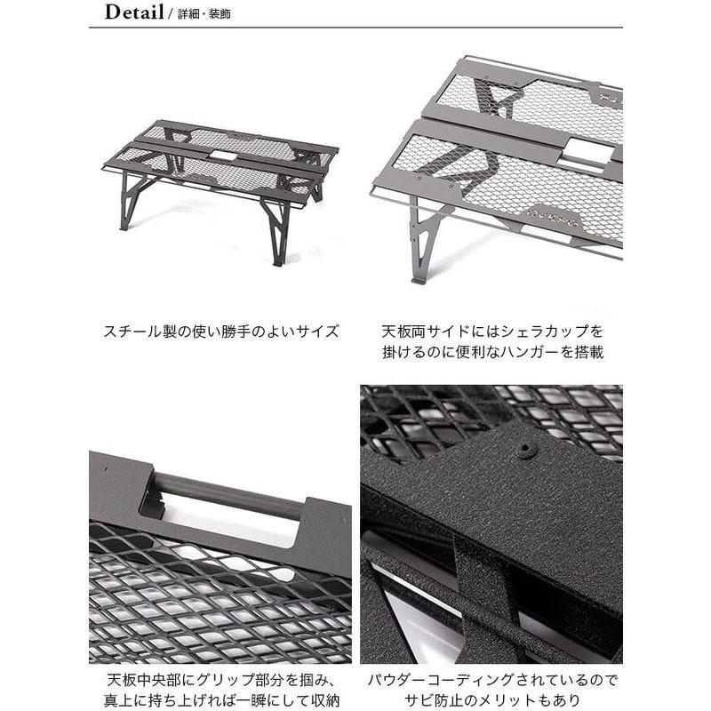 DVERG×NATURE TONES ドベルグ×ネイチャートーンズ ワンハンドカフェテーブルロング リバーストーン TONES ドベルグ×ネイチャートーンズ ワンハンドカフェテーブルロング リバーストーン 　 約