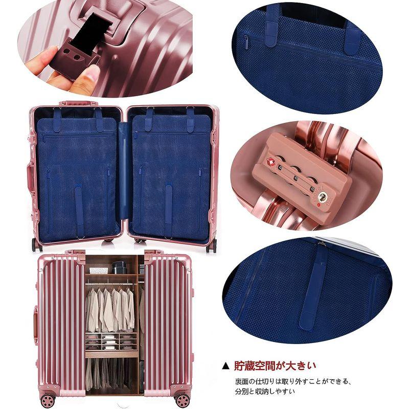 ボンイージ スーツケース アルミ・マグネシウム合金ボディ キャリーケース 機内持込 キャリーバッグ TSAロック付き 頑丈 軽量 静音 大容 スーツケース アルミ マグネシウム合金ボディ キャリーケース 機内持込 キャリーバッグ TSAロック付き 頑丈 軽量 静音 大容