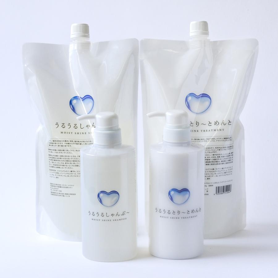 うるうるしゃんぷ〜 1000ml ベタつかないのにしっとり潤う ノンシリコンシャンプー 美容室専売品 日本製 |  | 15