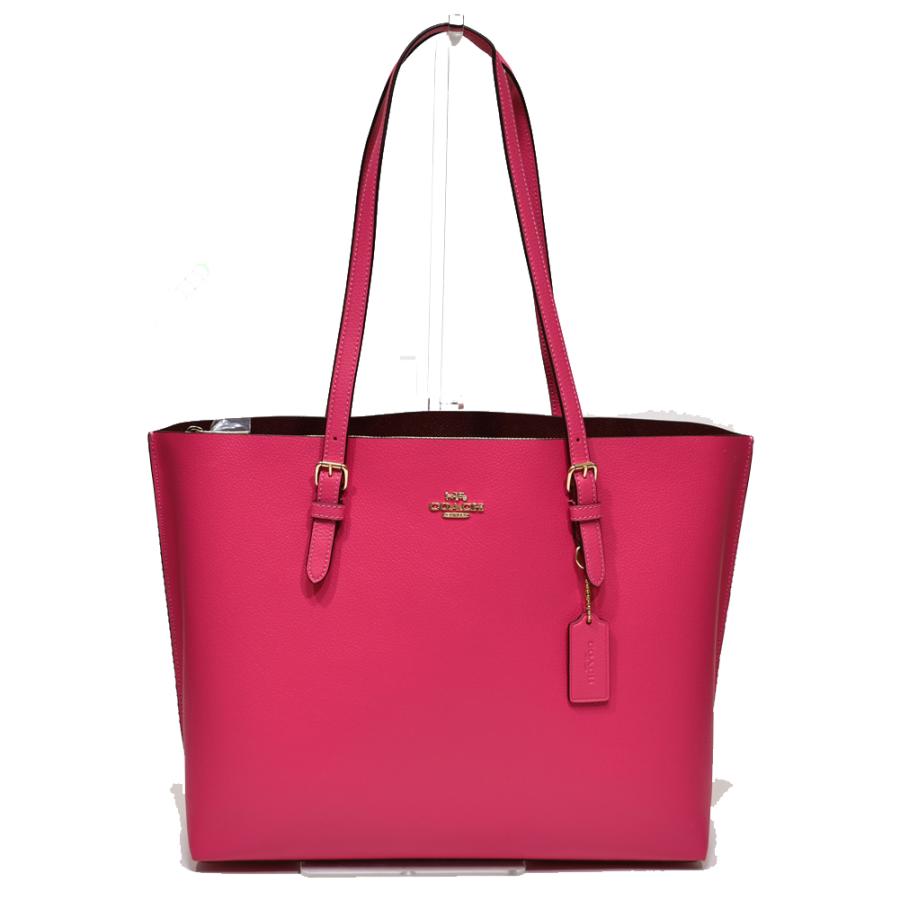 【並行輸入品】 コーチ トート バッグ COACH 1671 IMRF8 モリ― レザー トート エレクトリックピンク/ワイン | COACH