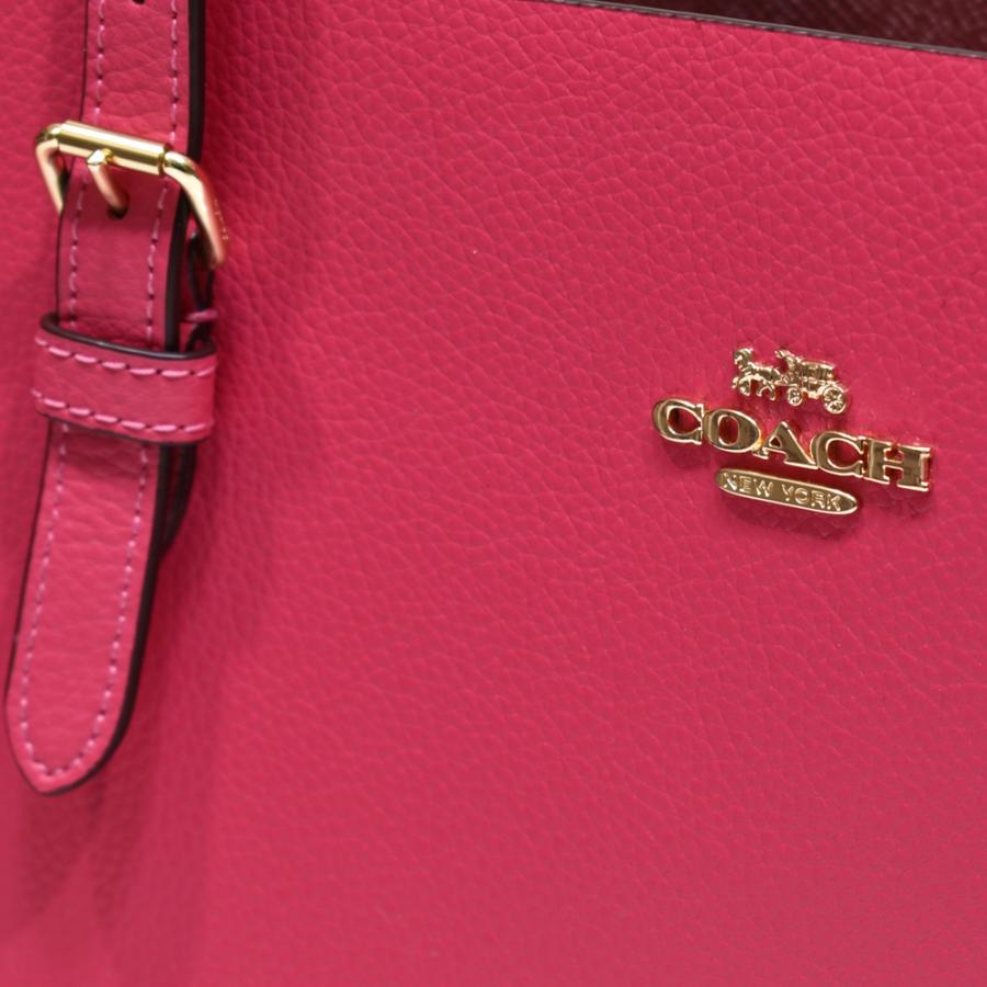 【並行輸入品】 コーチ トート バッグ COACH 1671 IMRF8 モリ― レザー トート エレクトリックピンク/ワイン | COACH | 05