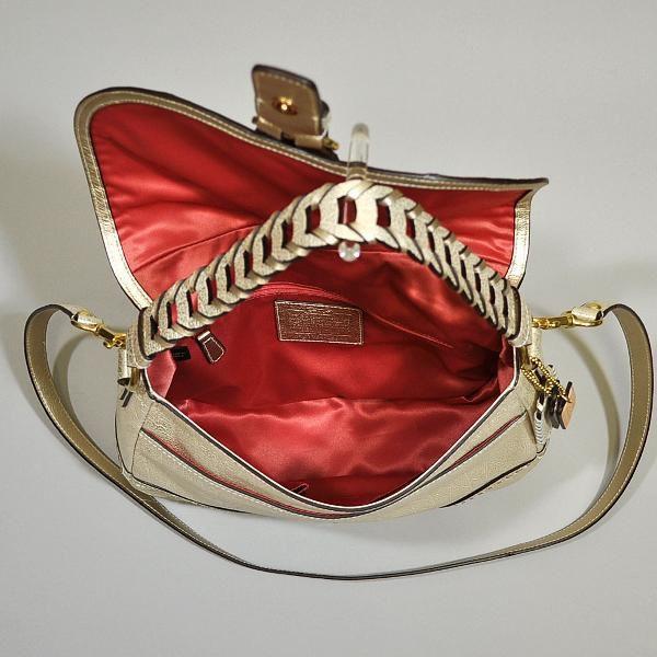 【並行輸入品】 コーチバッグ 2WAY 斜め掛け ショルダーバッグ COACH ポピー メタリック レザー ウィップ ホーボー 19008 B4/PL プラチナ | COACH | 05