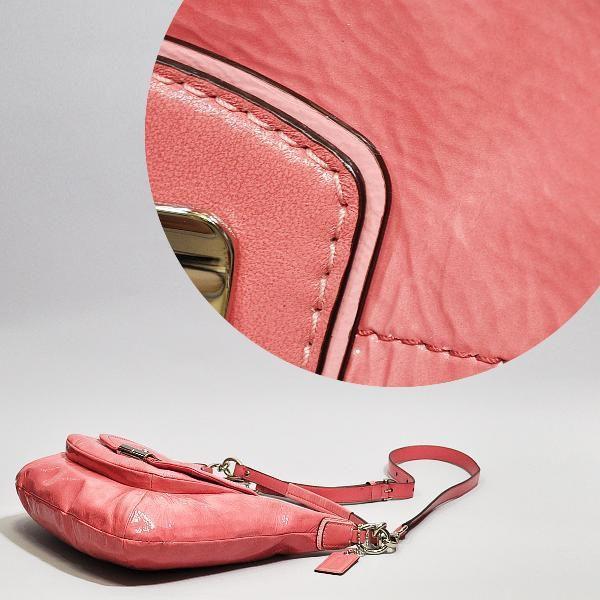 【並行輸入品】 コーチバッグ 2WAY 斜め掛け ショルダーバッグ COACH クリスティン パテント レザー ホーボー F19299 SV/RO Rose ローズ | COACH | 04