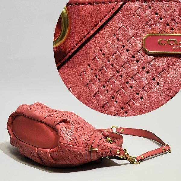 【並行輸入品】 コーチバッグ トート ショルダー 2WAY COACH マディソン ウーブン レザー ソフィア F22861 B4/RO Rose ローズ | COACH | 04