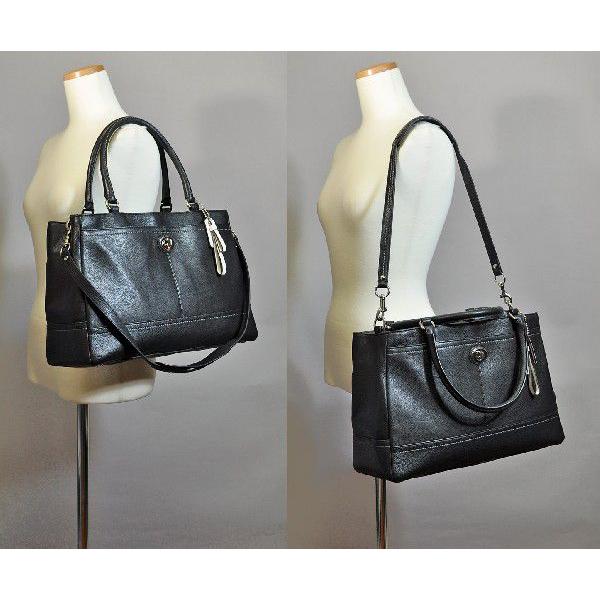 coach ビジネス トート レザー ブラック 2way ショルダー 入手困難 COACH（コーチ） トートバッグ メンズ ショルダーバッグ 2way 斜めがけ
